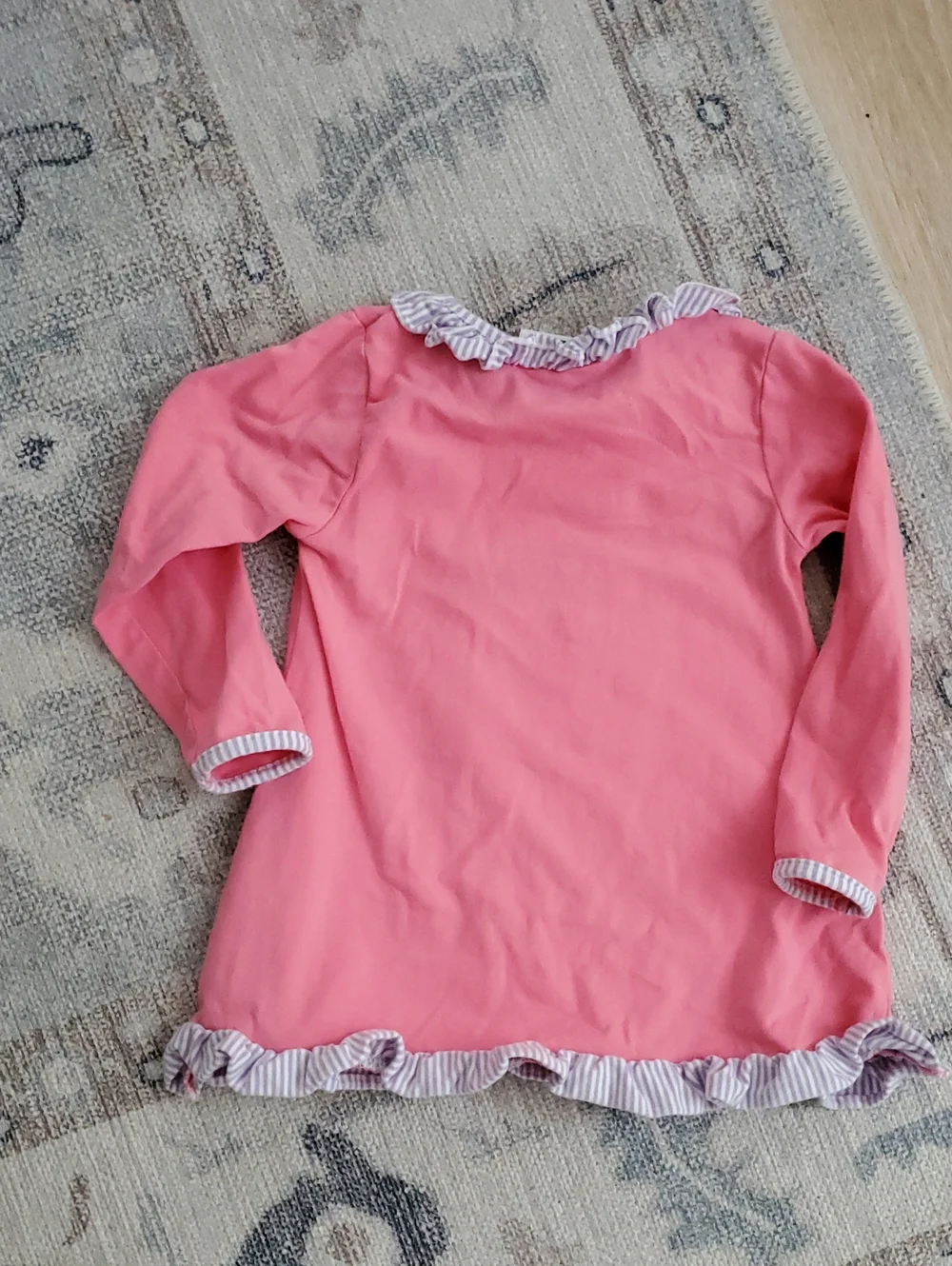Jellybean Toddler Girls Princess Castle Applique Ruffle Set Matching Outfit Sz2